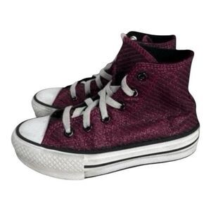 Converse Chuck Taylor Lift Platform SB Canvas Pink Shoes Girls Youth Shoes 12